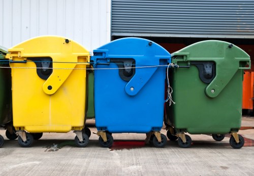 Rubbish collection service for homes in Roehampton