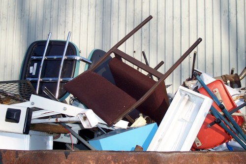 Cleared garage space in Roehampton ready for storage or conversion
