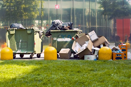 Sustainable rubbish removal in Roehampton with recycling and reuse activities