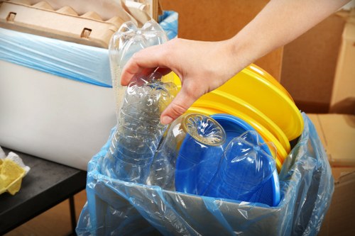 Garden waste and mixed rubbish collection in Roehampton